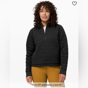 Lululemon Dynamic Movement Half Zip NWT